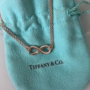 Authentic Tiffany & Co. Infinity Necklace